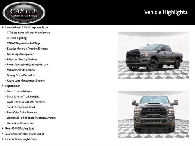 new 2025 Ram 2500 car, priced at $67,371