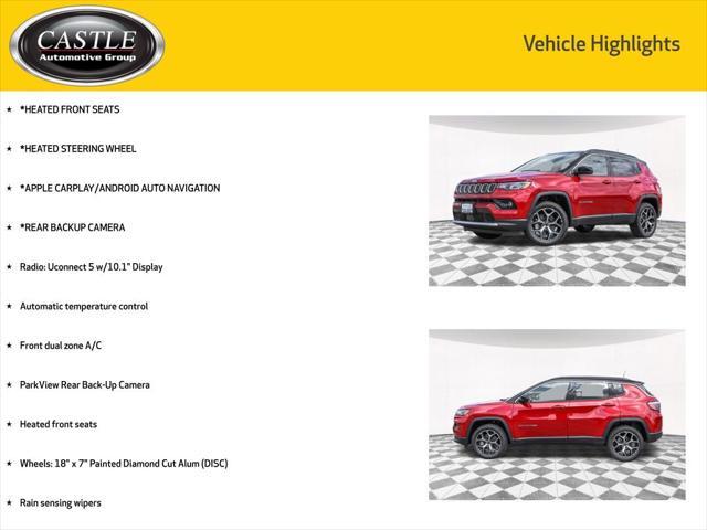 new 2025 Jeep Compass car, priced at $31,843