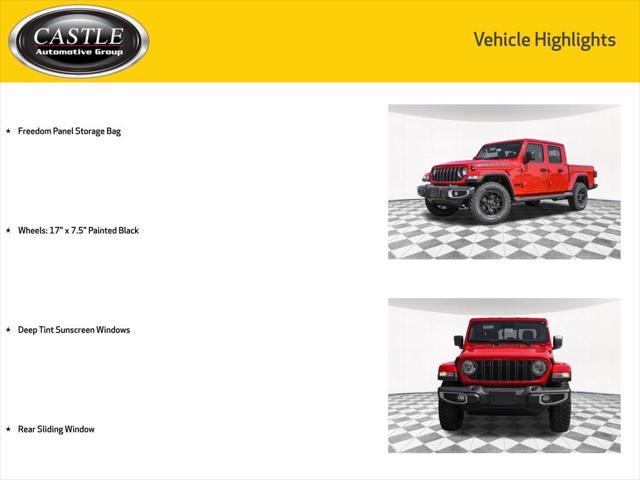 new 2025 Jeep Gladiator car, priced at $42,327