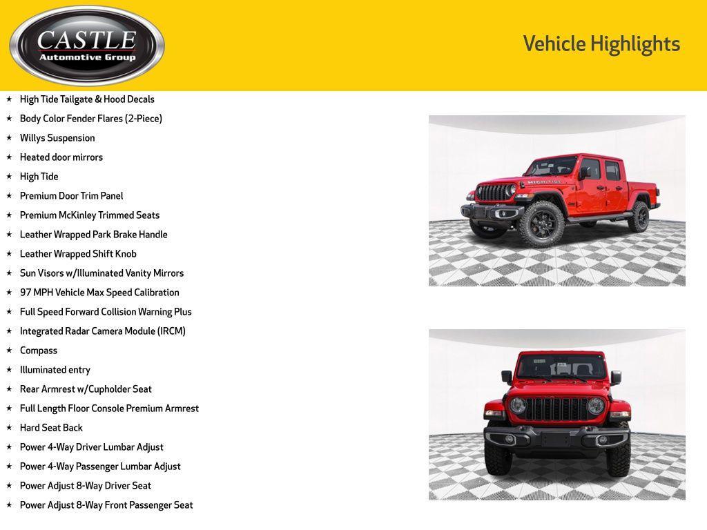 new 2025 Jeep Gladiator car, priced at $42,068