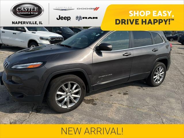used 2018 Jeep Cherokee car, priced at $17,377
