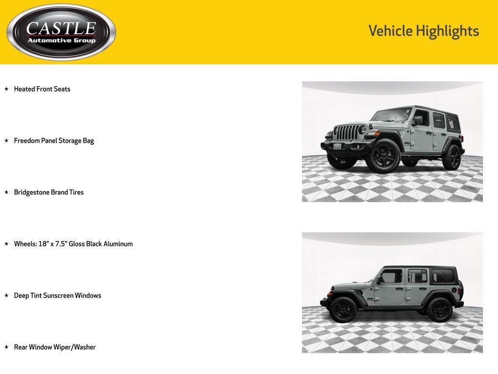 used 2023 Jeep Wrangler car, priced at $33,377