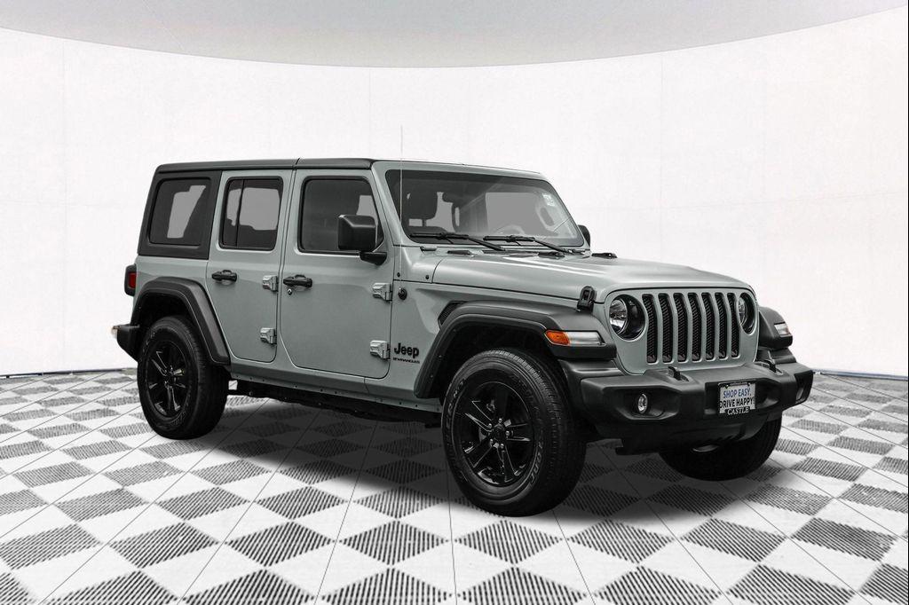 used 2023 Jeep Wrangler car, priced at $33,377