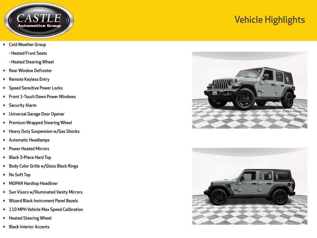 used 2023 Jeep Wrangler car, priced at $33,377