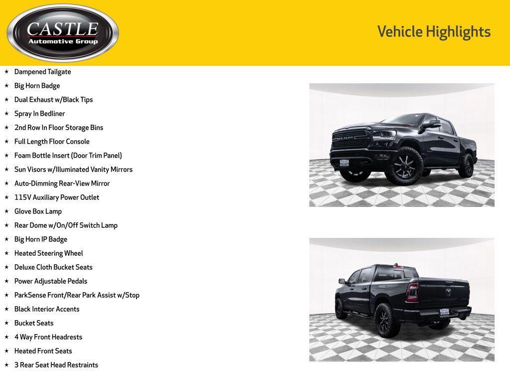 used 2020 Ram 1500 car, priced at $28,977