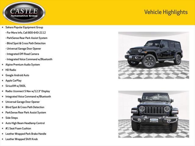 new 2025 Jeep Wrangler car, priced at $52,140