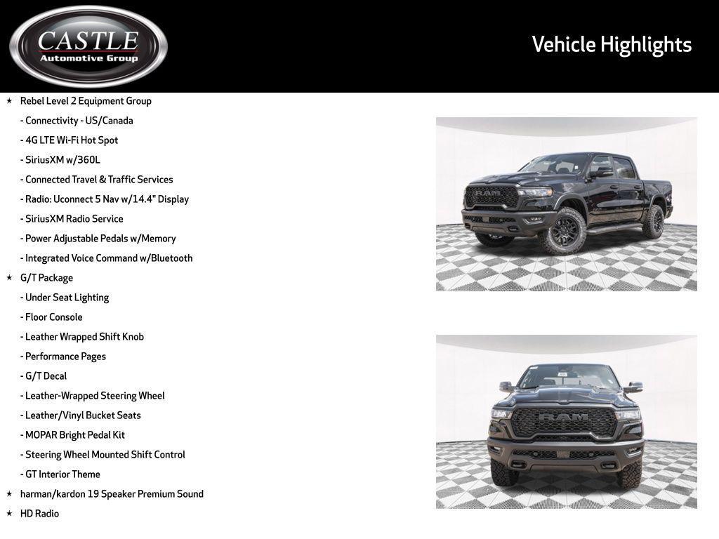 new 2026 Ram 1500 car, priced at $61,615