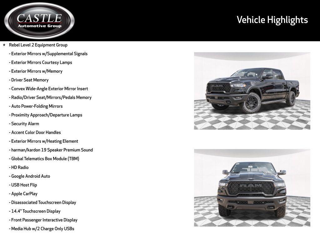 new 2026 Ram 1500 car, priced at $61,615
