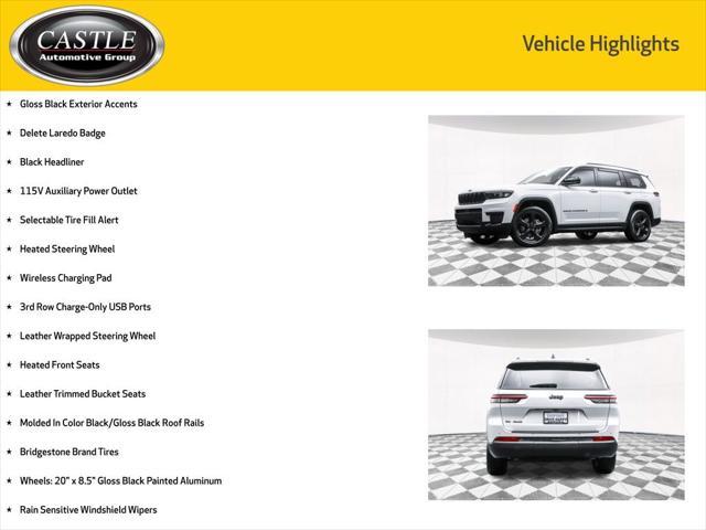 used 2021 Jeep Grand Cherokee L car, priced at $26,277