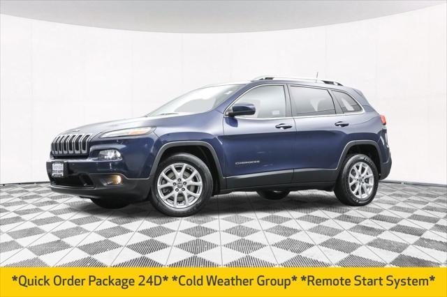 used 2018 Jeep Cherokee car, priced at $17,677