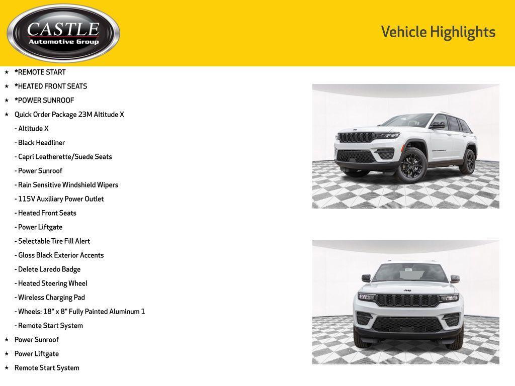 new 2025 Jeep Grand Cherokee car, priced at $38,486