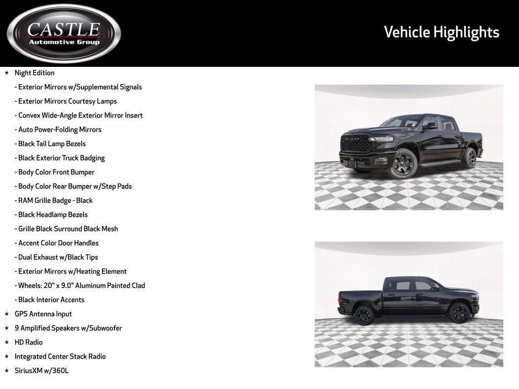 new 2026 Ram 1500 car, priced at $52,851