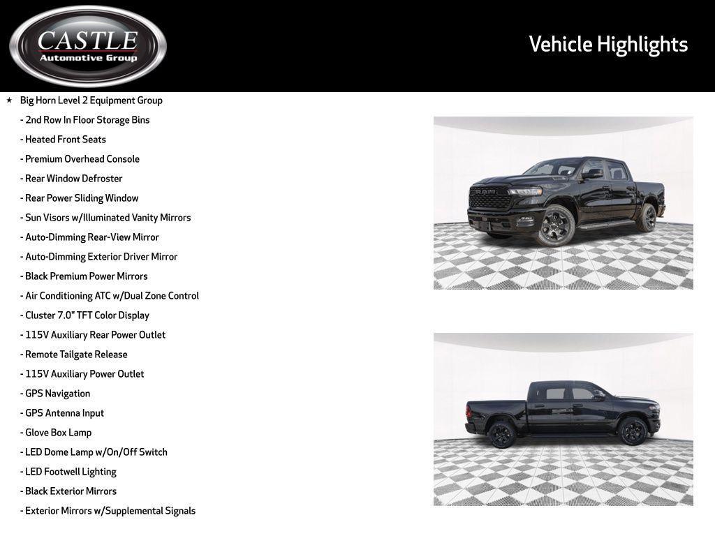 new 2026 Ram 1500 car, priced at $52,851