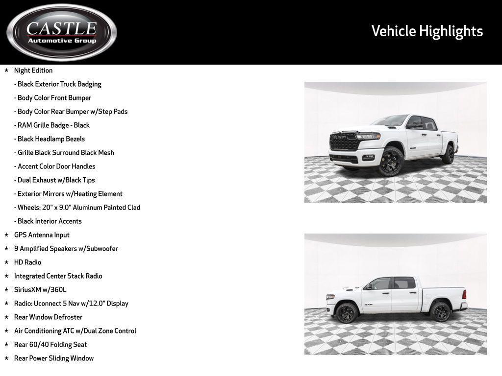 new 2026 Ram 1500 car, priced at $49,639