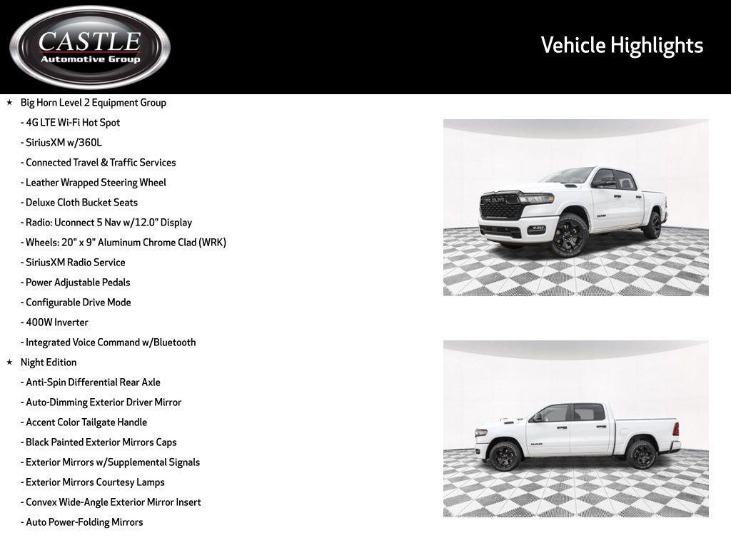 new 2026 Ram 1500 car, priced at $49,639