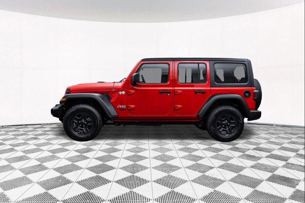 used 2021 Jeep Wrangler Unlimited car, priced at $29,577