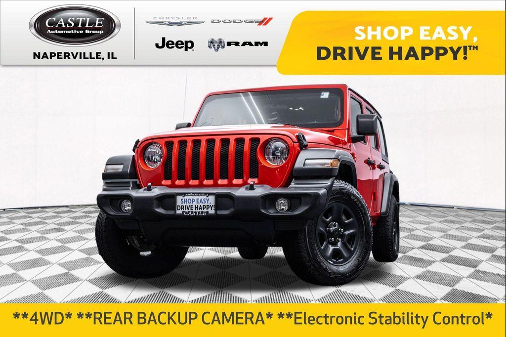 used 2021 Jeep Wrangler Unlimited car, priced at $29,577