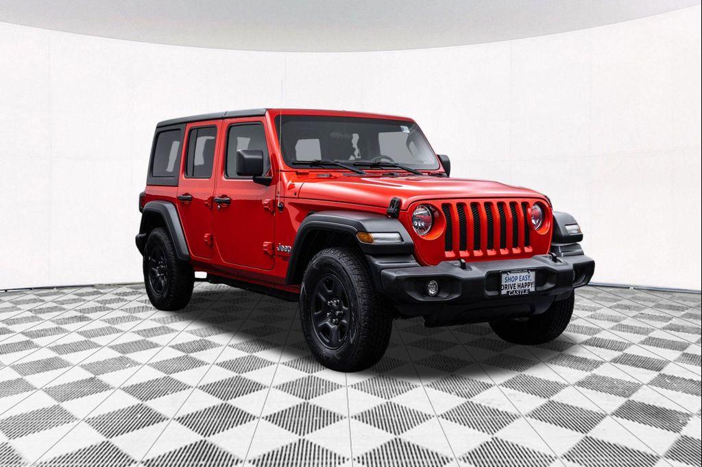 used 2021 Jeep Wrangler Unlimited car, priced at $29,577