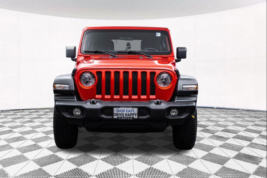 used 2021 Jeep Wrangler Unlimited car, priced at $29,577