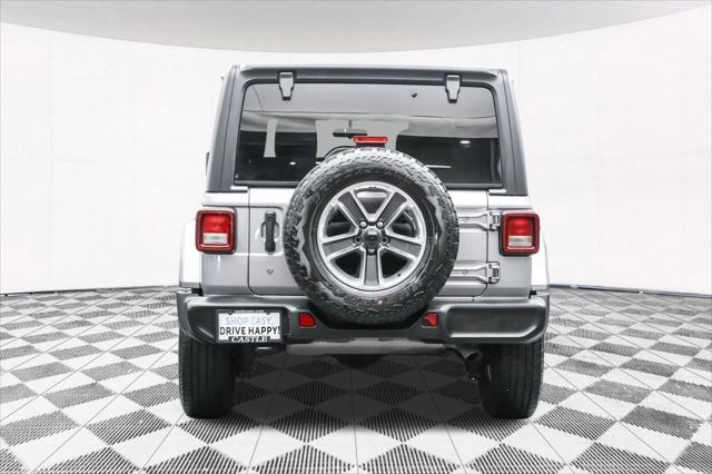 used 2018 Jeep Wrangler Unlimited car, priced at $21,977
