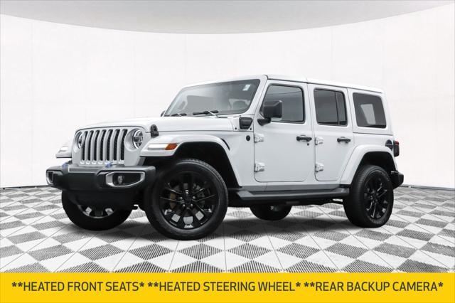 used 2022 Jeep Wrangler Unlimited 4xe car, priced at $34,677