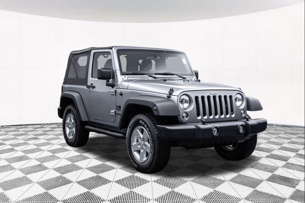 used 2017 Jeep Wrangler car, priced at $19,377