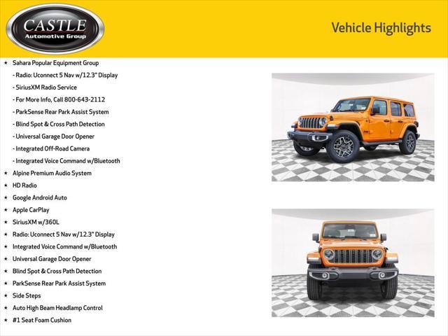 new 2025 Jeep Wrangler car, priced at $51,498