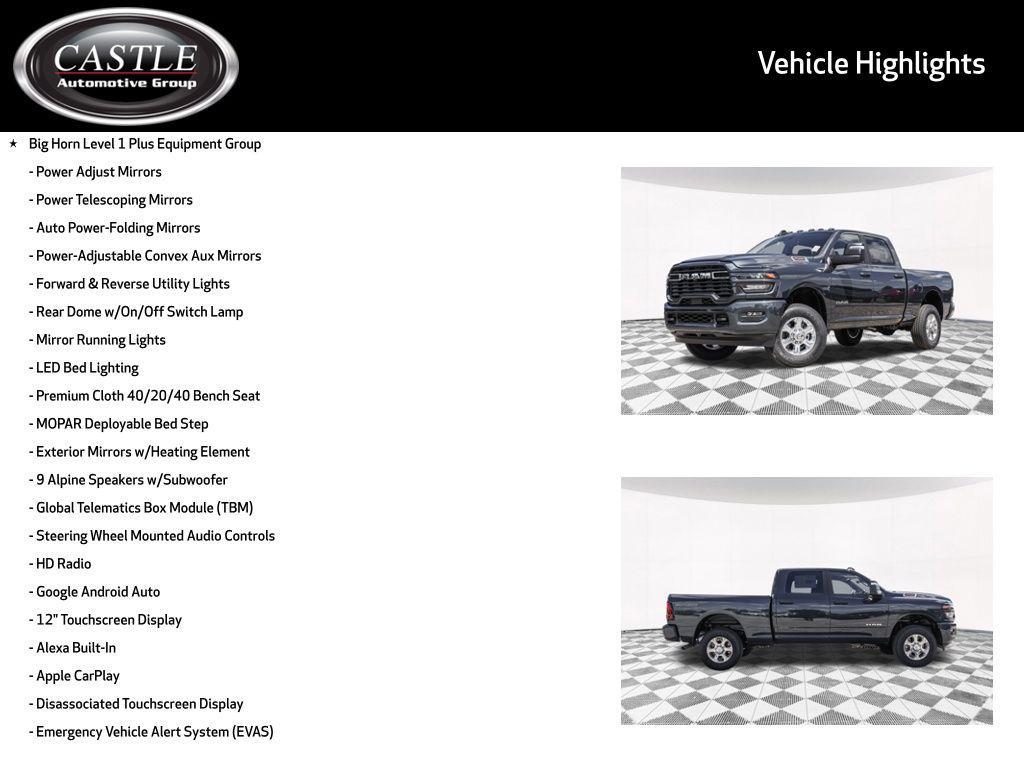 new 2026 Ram 2500 car, priced at $53,875