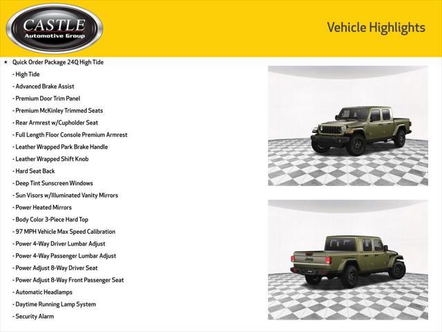 new 2025 Jeep Gladiator car, priced at $42,790