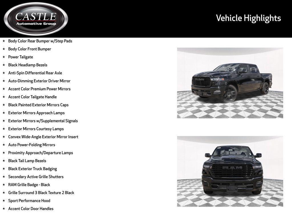 new 2026 Ram 1500 car, priced at $65,669