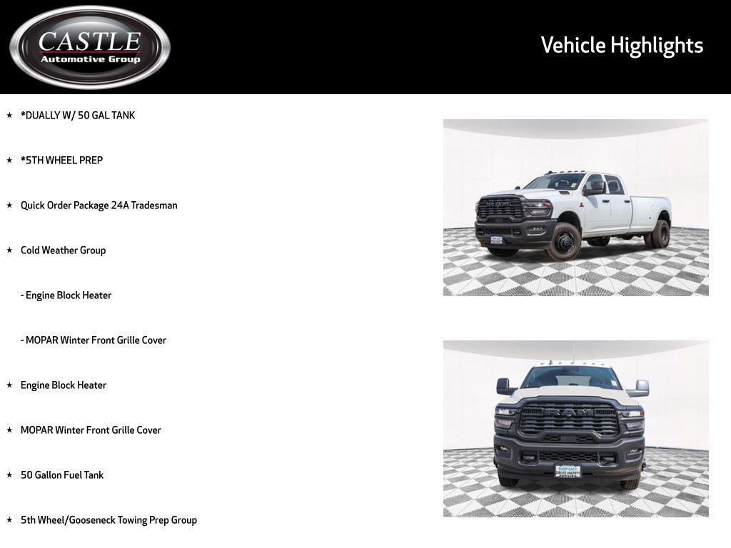 new 2026 Ram 3500 car, priced at $63,832