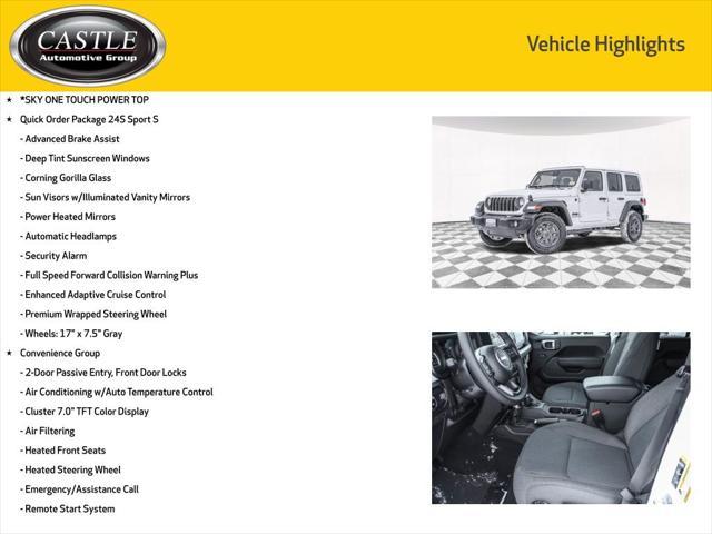 new 2025 Jeep Wrangler car, priced at $45,081