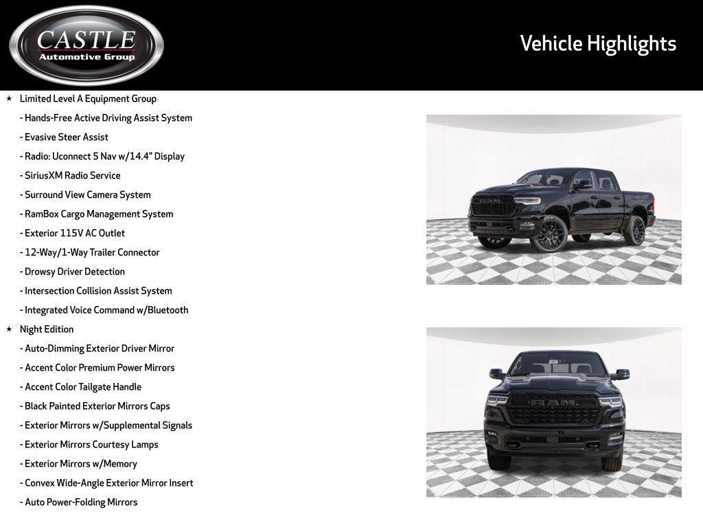 new 2026 Ram 1500 car, priced at $73,775