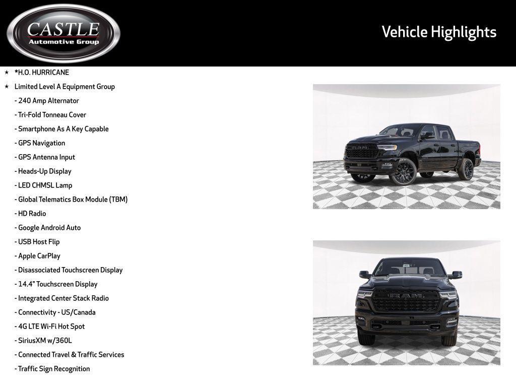 new 2026 Ram 1500 car, priced at $73,775