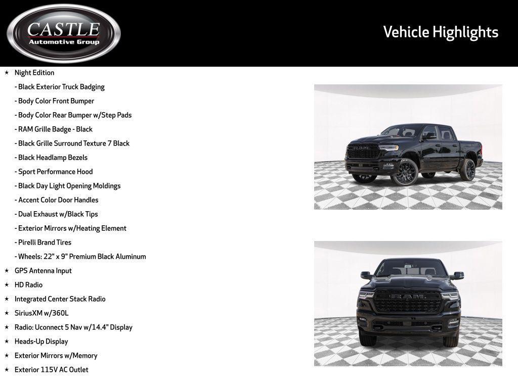 new 2026 Ram 1500 car, priced at $73,775