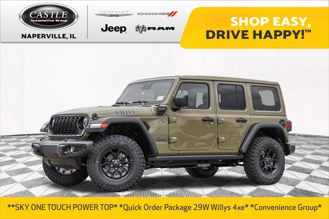 new 2025 Jeep Wrangler 4xe car, priced at $54,415