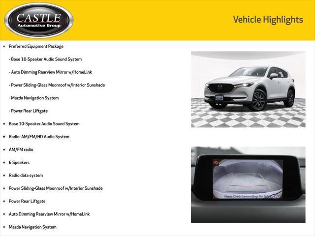 used 2018 Mazda CX-5 car, priced at $16,277