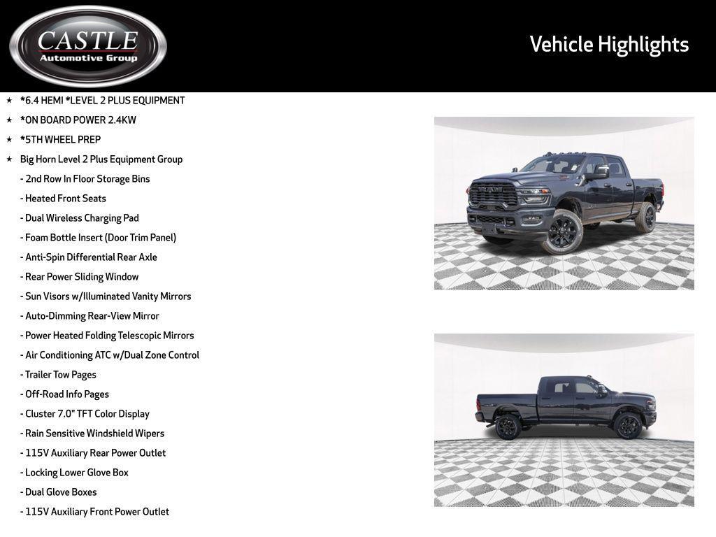 new 2026 Ram 2500 car, priced at $61,404
