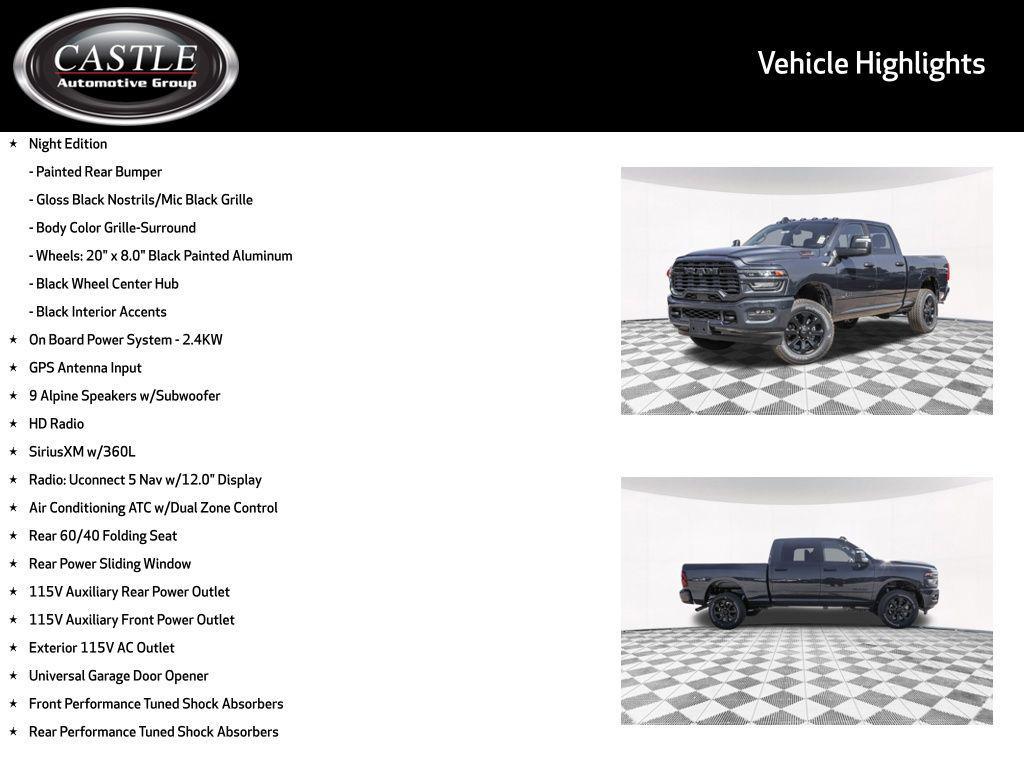 new 2026 Ram 2500 car, priced at $61,404