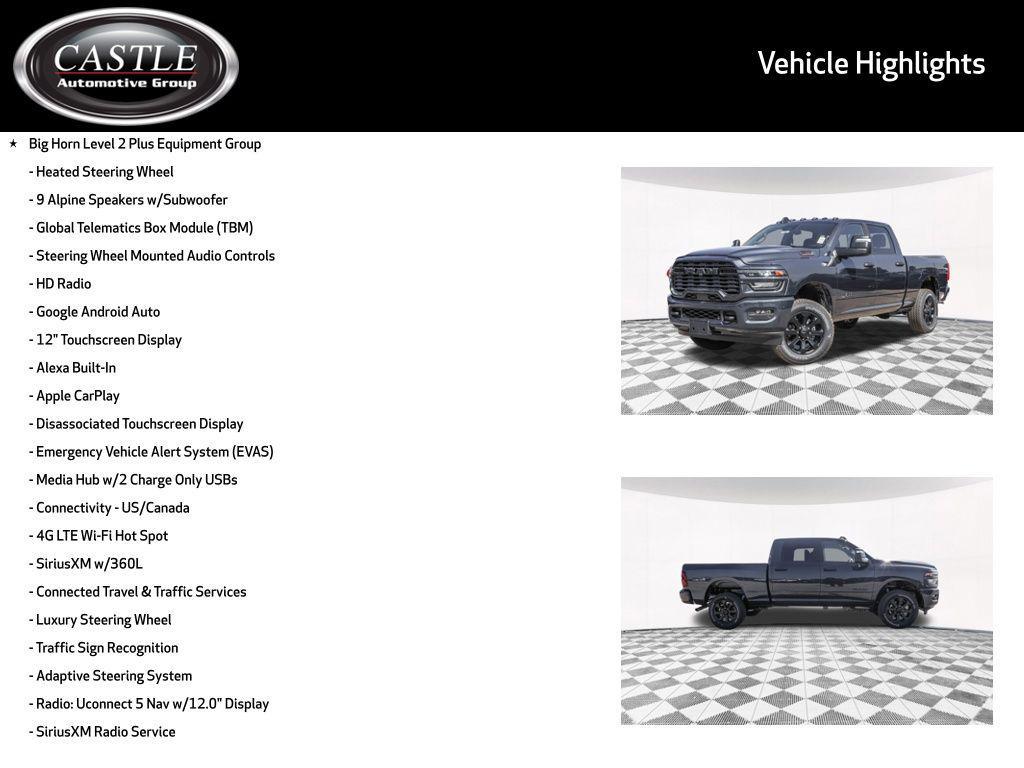 new 2026 Ram 2500 car, priced at $61,404
