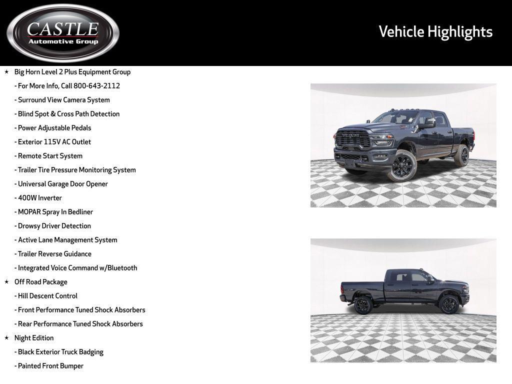new 2026 Ram 2500 car, priced at $61,404