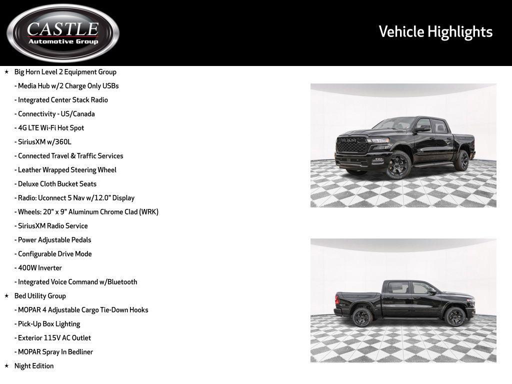 new 2026 Ram 1500 car, priced at $53,695