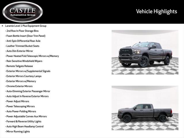 new 2025 Ram 2500 car, priced at $66,271