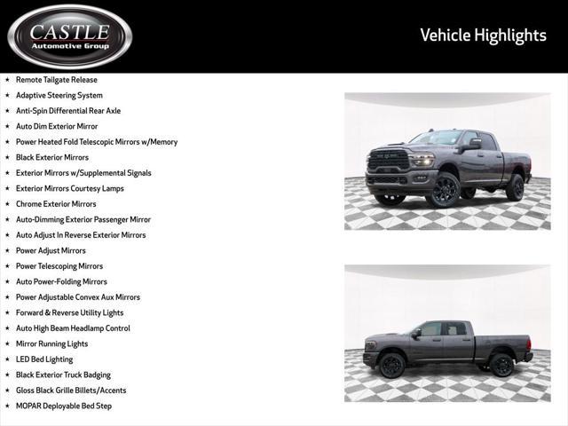 new 2025 Ram 2500 car, priced at $66,271