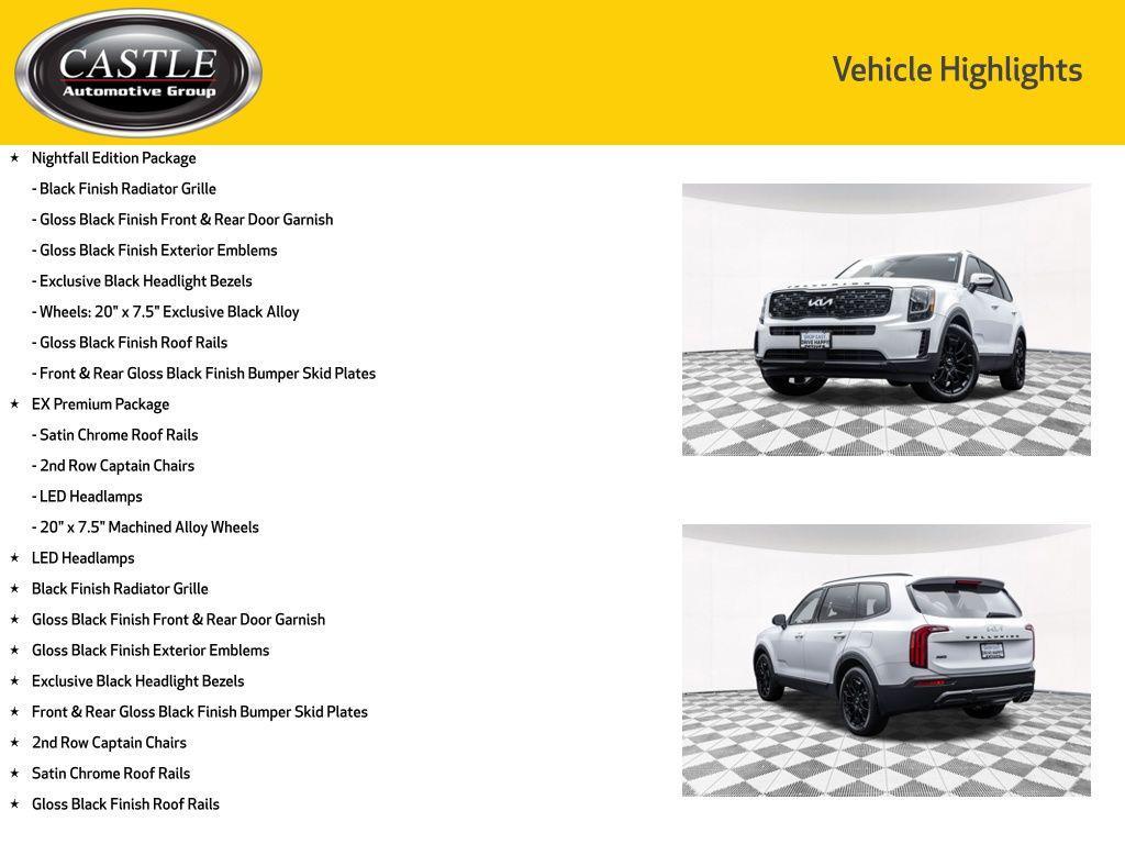 used 2022 Kia Telluride car, priced at $27,777