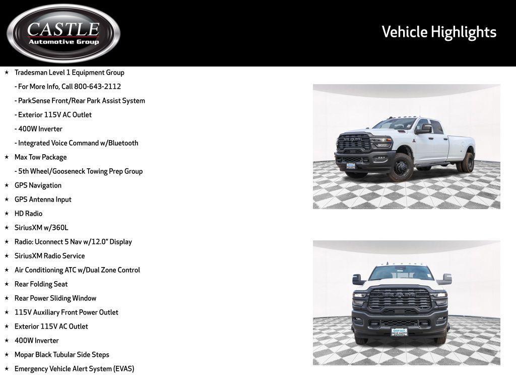 new 2026 Ram 3500 car, priced at $65,930