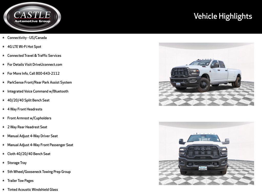 new 2026 Ram 3500 car, priced at $65,930