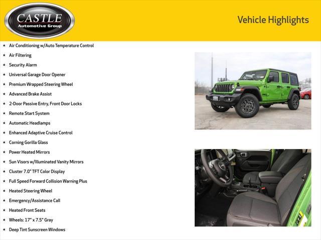 new 2025 Jeep Wrangler car, priced at $42,496