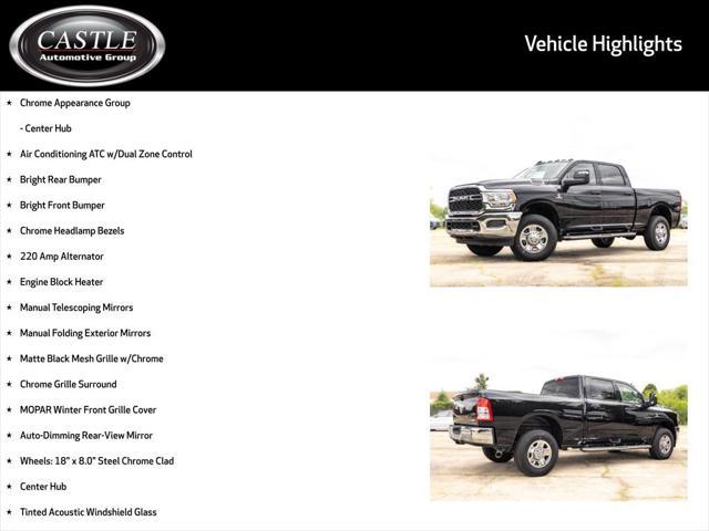 new 2024 Ram 2500 car, priced at $60,330