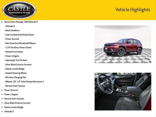 new 2025 Jeep Grand Cherokee car, priced at $37,977